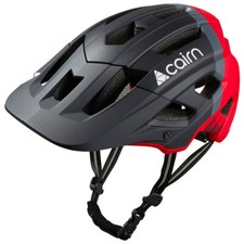 CAIRN Casco MTB DUST II nero/rosso Tg L