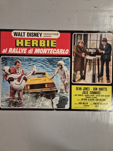 Fotobusta herbie rallye di - fotobusta,