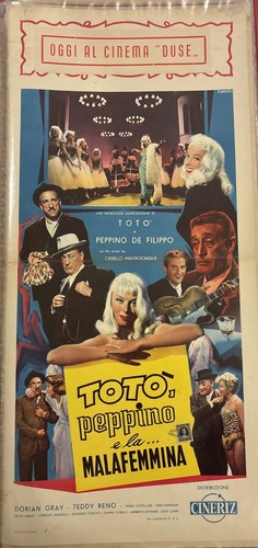 Locandina cinema toto - cinema:, toto'
