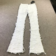 Gunji Jeans Uomo 30 Bianco