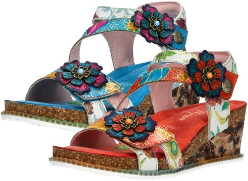Laura vita damen - vita, sandalette