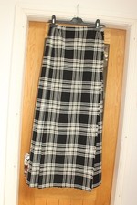 MAXI KILT VINTAGE DONNA BIANCO