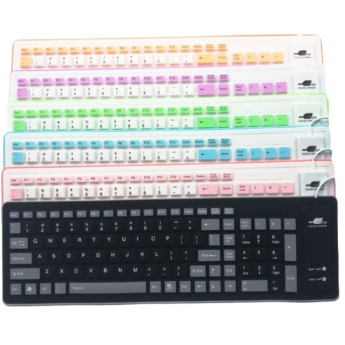Tastiera usb pieghevole 12 - tastiera,