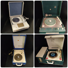 FONOVALIGIE GIRADISCHI LOTTO EPOCA VINTAGE VINILE DISCO DISCHI 16 33 45 78  GIRI