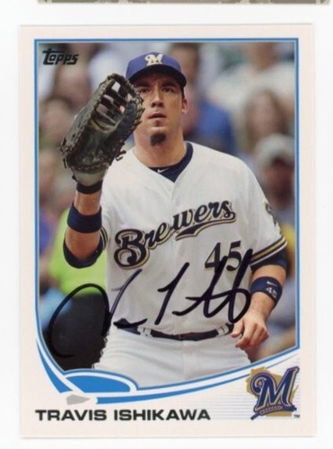 Signed baseball card auto - signed,