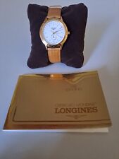 Orologio al Quarzo Longines 150° anniversario in acciaio placcato oro e datario