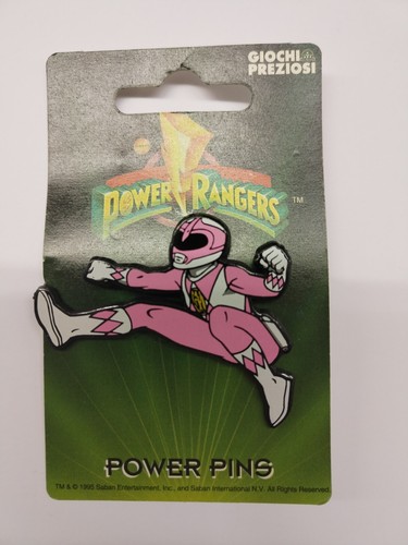 Power pins rangers pink - pins,