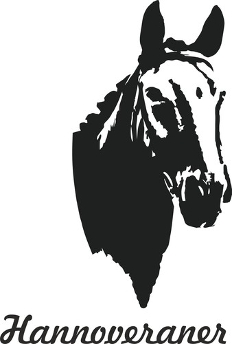 Adesivo auto cavallo