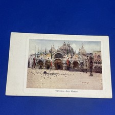 VENEZIA SAN MARCO CARTOLINA ANTICA