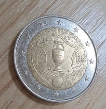 Moneta da 2 EURO COMMEMORATIVA EURO UEFA 2016. MOLTO RARA!