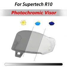 Casco Visiera Fotocromatica per Alpinestars Supertech R10 Scudo Casco Moto