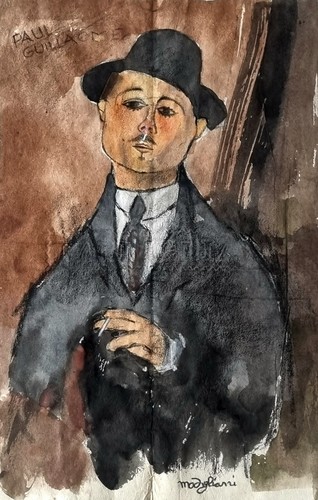 Modigliani 002257 drawing - 002257, on