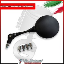 SPECCHIETTO PIEGHEVOLE BCR CON ADATTATORI PER MOTO MOTO CROSS  SCOOTER