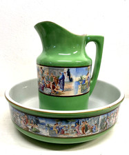 Antico set toilette - toilette, ceramica
