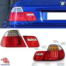 Fari Fanali Posteriori LED BMW Serie 3 E46 SOLO COUPE 1999-2002 Design Rosso