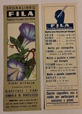 Segnalibri FILA anni 60