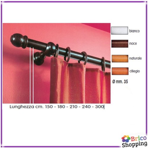 Bastoni per tende legno - tende, di