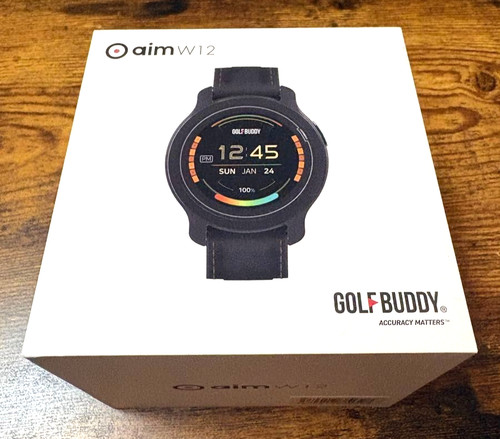 Golfbuddy aim w12 ipx7 golf - aim,