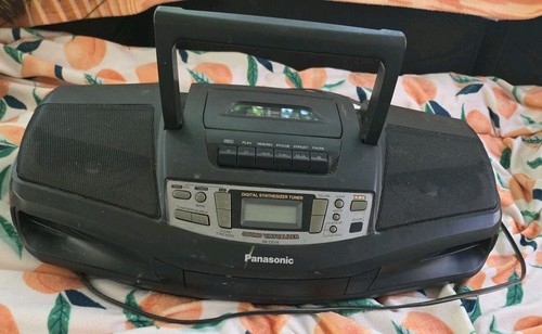 Stereo boombox panasonic - stereo,