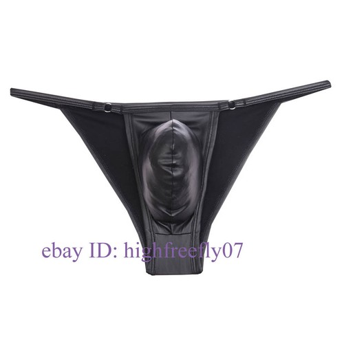 Bikini uomo similpelle