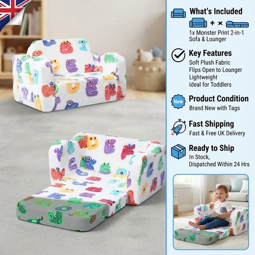 Soft plush folding toddler - soft,