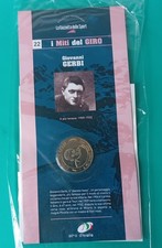 I MITI DEL GIRO 22 • Giovanni Gerbi (2004) MONETA + Figurina - BRAND NEW
