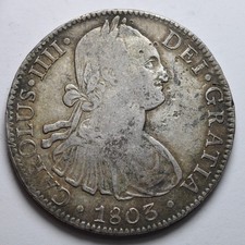 SPAGNA      CARLO IV 8 Reales