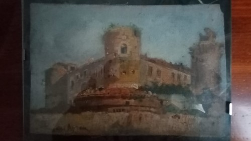 Quadro firmato giuseppe aprea - quadro,