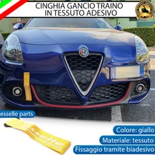 Cinghia gancio traino giallo - cinghia,