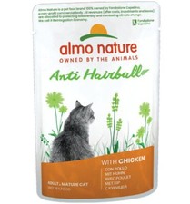 Almo Nature Gatto Functional Adult e Mature Anti hairball 70gr  Pollo