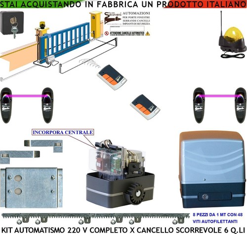 Cancello elettrico scorrevole - cancello,