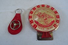 disco orario porta bollo con San Cristoforo portachiavi volante Nardi Fiat Alfa