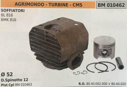 Cilindro completo pistone e - cilindro,