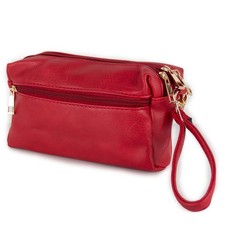 Borsetta tracolla rossa da passeggio donna ragazza borsa piccola pochette a mano