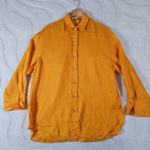 Zara camicia lino blusa - , donna