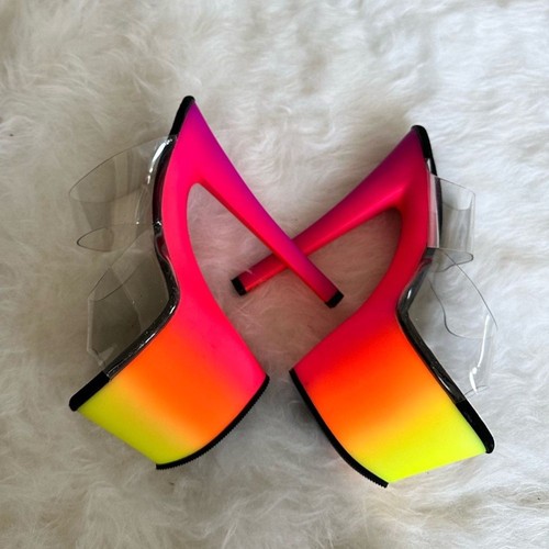 Pleaser tacchi arcobaleno - pleaser,