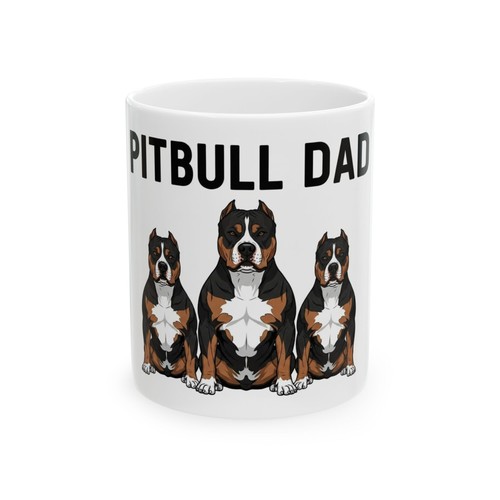 Tazza caffè pitbull papà - da,