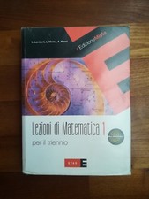 Lezioni di matematica Vol. 1 +