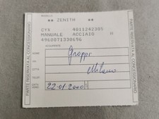 Zenith Vintage warranty for