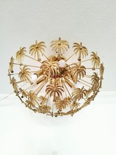 Lampadario vintage ottone