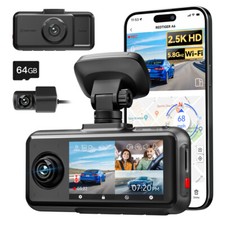 Dash cam REDTIGER A6 3 canali