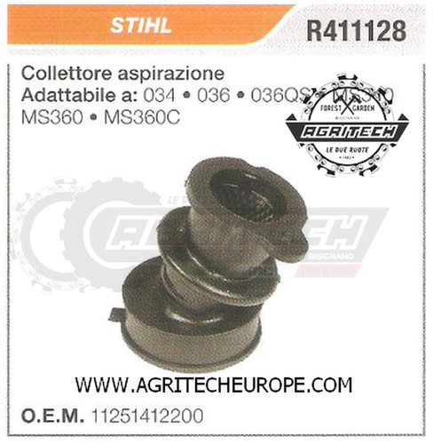 11251412200 collettore flangia - 11251412200,