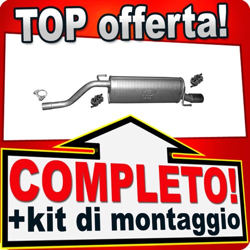 Silenziatore posteriore per - posteriore,