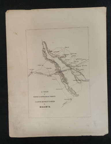Carta geografica ticino ponte - carta,