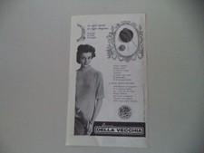 advertising Pubblicità 1958