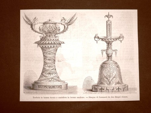 Artigianato cinese nel 1863 - l'artigianato,