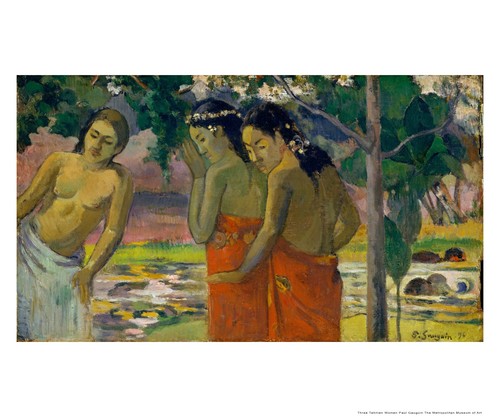 Paul gauguin tre donne - gauguin,