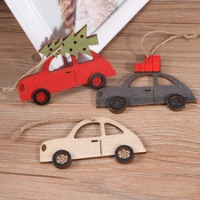  12 Pcs Ornamenti Auto Albero Decorazioni Per Artigianali in Legno