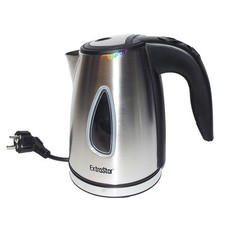 BOLLITORE ELETTRICO D'ACQUA SCALDA ACQUA 1 L LITRO ACCIAIO INOX CUCINA EXTRASTAR