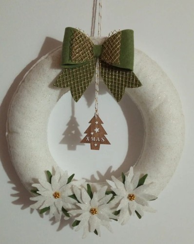 Ghirlanda fuoriporta natale